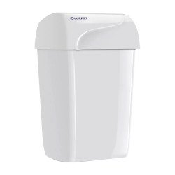 Hulladékgyűjtő műanyag 43 literes fehér Identity Waste Bin Lucart_892357 Író- irodaszer, papíráru Lucart