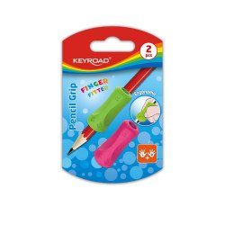 Ceruzafogó 2 db/bliszter Keyroad Finger Fitter vegyes színek Író- irodaszer, papíráru Keyroad
