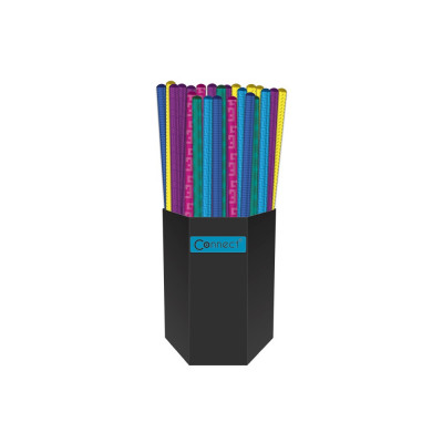 Grafitceruza HB, metál színű kerek test, Connect 72 db/csomag, Grafitceruza HB, metál színű kerek test, Connect 72 db/csomag,