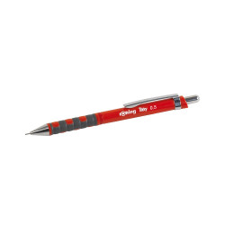 Nyomósirón 0,5mm, piros test, Rotring Tikky Író- irodaszer, papíráru Rotring