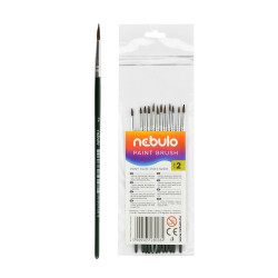 Ecset 2-es festett nyéllel 12 db/csomag, Nebulo Író- irodaszer, papíráru Nebulo
