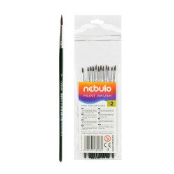Ecset 2-es festett nyéllel 12 db/csomag, Nebulo Író- irodaszer, papíráru Nebulo
