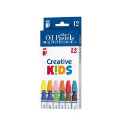 Olajpasztell kréta készlet, ICO Creative Kids 12klf. szín Író- irodaszer, papíráru Ico