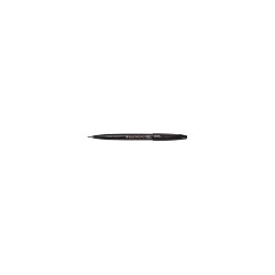 Ecsettoll, kalligrafikus hajlékony hegyű, Pentel SES15C-A fekete Író- irodaszer, papíráru Pentel