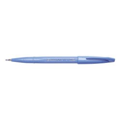 Ecsettoll, kalligrafikus hajlékony hegyű, Pentel SES15C-S világoskék Író- irodaszer, papíráru Pentel
