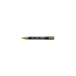 Dekormarker 0,9-1,3mm, PC-3M Uni Posca arany Író- irodaszer, papíráru Uni