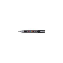 Dekormarker 0,9-1,3mm, PC-3M Uni Posca ezüst Író- irodaszer, papíráru Uni