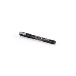 Dekormarker 0,9-1,3mm, PC-3M Uni Posca ezüst Író- irodaszer, papíráru Uni
