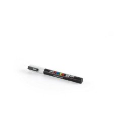 Dekormarker 0,9-1,3mm, PC-3M Uni Posca fehér Író- irodaszer, papíráru Uni