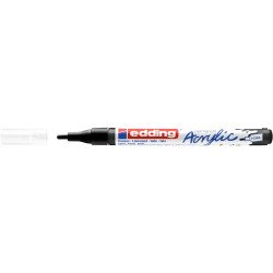 Akril marker 1-2mm, Edding 5300 fekete Író- irodaszer, papíráru EDDING