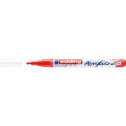 Akril marker 1-2mm, Edding 5300 piros Író- irodaszer, papíráru EDDING