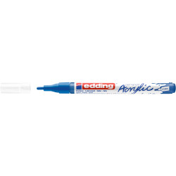 Akril marker 1-2mm, Edding 5300 kék Író- irodaszer, papíráru EDDING