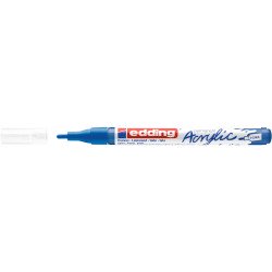 Akril marker 1-2mm, Edding 5300 kék Író- irodaszer, papíráru EDDING