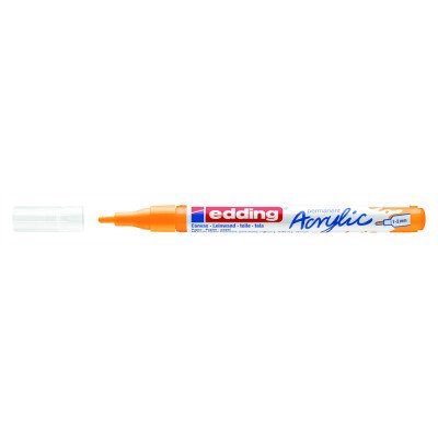 Akril marker 1-2mm, Edding 5300 narancssárga Akril marker 1-2mm, Edding 5300 narancssárga