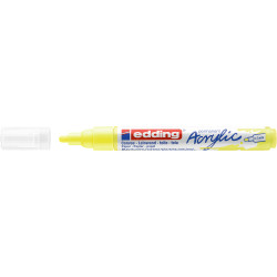Akril marker 2-3mm, Edding 5100 neon citromsárga Író- irodaszer, papíráru EDDING