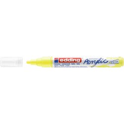 Akril marker 2-3mm, Edding 5100 neon citromsárga Író- irodaszer, papíráru EDDING