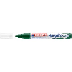 Akril marker 2-3mm, Edding 5100 moha zöld Író- irodaszer, papíráru EDDING