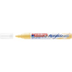Akril marker 2-3mm, Edding 5100 pasztell sárga Író- irodaszer, papíráru EDDING
