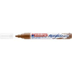 Akril marker 2-3mm, Edding 5100 mogyoró Író- irodaszer, papíráru EDDING