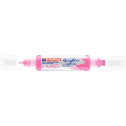 Akril marker 2-3mm, és 5-10mm, 3D kétvégű Edding 5400 neon rózsaszín Író- irodaszer, papíráru EDDING