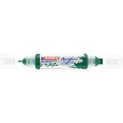 Akril marker 2-3mm, és 5-10mm, 3D kétvégű Edding 5400 moha zöld Író- irodaszer, papíráru EDDING