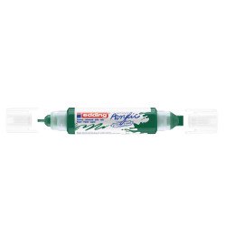 Akril marker 2-3mm, és 5-10mm, 3D kétvégű Edding 5400 moha zöld Író- irodaszer, papíráru EDDING