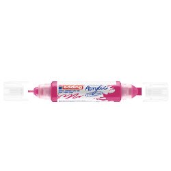 Akril marker 2-3mm, és 5-10mm, 3D kétvégű Edding 5400 magenta Író- irodaszer, papíráru EDDING