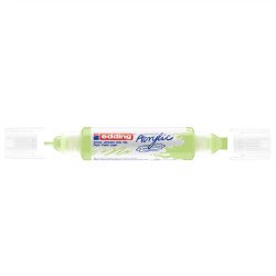 Akril marker 2-3mm, és 5-10mm, 3D kétvégű Edding 5400 pasztellzöld Író- irodaszer, papíráru EDDING