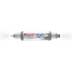 Akril marker 2-3mm, és 5-10mm, 3D kétvégű Edding 5400 antracit Író- irodaszer, papíráru EDDING