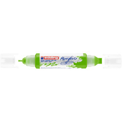 Akril marker 2-3mm, és 5-10mm, 3D kétvégű Edding 5400 sárgászöld Író- irodaszer, papíráru EDDING