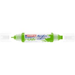 Akril marker 2-3mm, és 5-10mm, 3D kétvégű Edding 5400 sárgászöld Író- irodaszer, papíráru EDDING