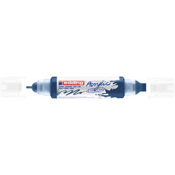 Akril marker 2-3mm, és 5-10mm, 3D kétvégű Edding 5400 éjkék Író- irodaszer, papíráru EDDING