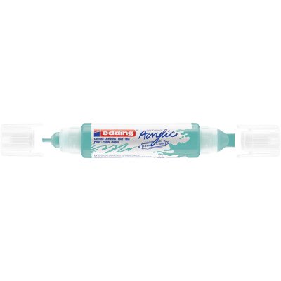 Akril marker 2-3mm, és 5-10mm, 3D kétvégű Edding 5400 türkiz Akril marker 2-3mm, és 5-10mm, 3D kétvégű Edding 5400 türkiz