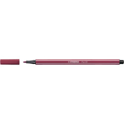 Rostirón, filctoll 1mm, M STABILO Pen 68 bordó Író- irodaszer, papíráru Stabilo