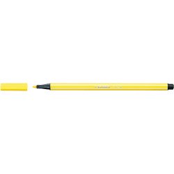Rostirón, filctoll 1mm, M STABILO Pen 68 citromsárga Író- irodaszer, papíráru Stabilo