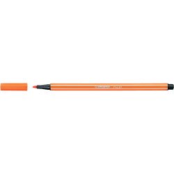 Rostirón, filctoll 1mm, M STABILO Pen 68 halvány narancssárga Író- irodaszer, papíráru Stabilo
