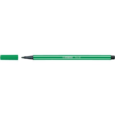 Rostirón, filctoll 1mm, M STABILO Pen 68 zöld