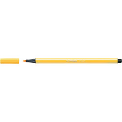 Rostirón, filctoll 1mm, M STABILO Pen 68 sárga Író- irodaszer, papíráru Stabilo
