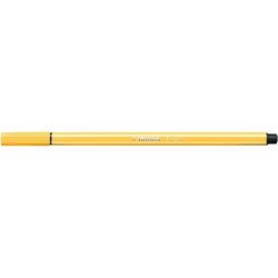 Rostirón, filctoll 1mm, M STABILO Pen 68 sárga Író- irodaszer, papíráru Stabilo