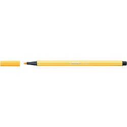 Rostirón, filctoll 1mm, M STABILO Pen 68 sárga Író- irodaszer, papíráru Stabilo