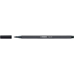 Rostirón, filctoll 1mm, M STABILO Pen 68 fekete Író- irodaszer, papíráru Stabilo