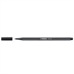 Rostirón, filctoll 1mm, M STABILO Pen 68 fekete Író- irodaszer, papíráru Stabilo