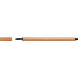 Rostirón, filctoll 1mm, M STABILO Pen 68 sötétokker Író- irodaszer, papíráru Stabilo