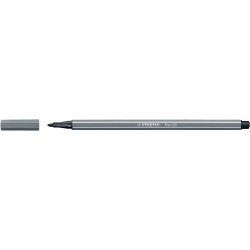 Rostirón, filctoll 1mm, M STABILO Pen 68 sötétszürke Író- irodaszer, papíráru Stabilo