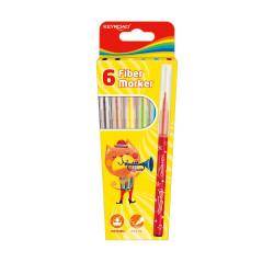 Rostirón, filctoll készlet 2 mm 6 db/bliszter Keyroad vegyes színek Író- irodaszer, papíráru Keyroad