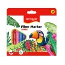 Rostirón, filctoll készlet 5 mm 12 db/bliszter Keyroad Jumbo vegyes színek