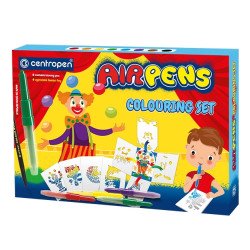 Filctoll fújós készlet Centropen AIRPENS 1500 Colouring Set 9 klf. szín Író- irodaszer, papíráru Centropen