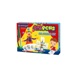 Filctoll fújós készlet Centropen AIRPENS 1500 Colouring Set 9 klf. szín Író- irodaszer, papíráru Centropen