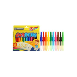 Filctoll fújós készlet Centropen AIRPENS 1500 Rainbow Colours 10 klf. szín Író- irodaszer, papíráru Centropen