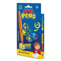 Filctoll fújós készlet Centropen AIRPENS 1500 Vivid 5 klf. szín Író- irodaszer, papíráru Centropen